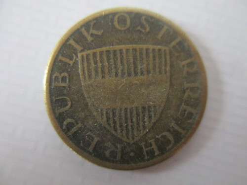 AUSTRIA  -  50 GROSCHEN COIN  1962