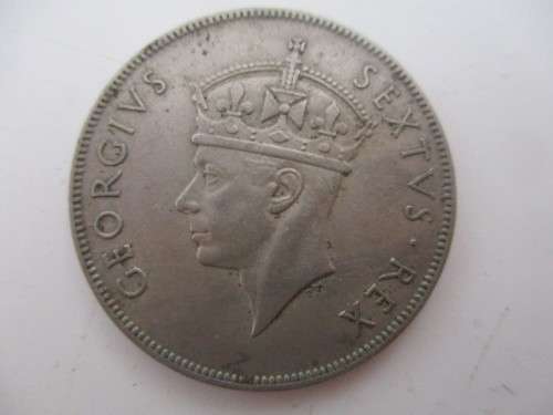 EAST AFRICA 1 SHILLING 1948 GREAT DETAIL COIN