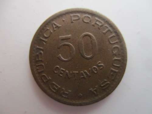 MOZAMBIQUE  - 50 CENTAVOS -  1957
