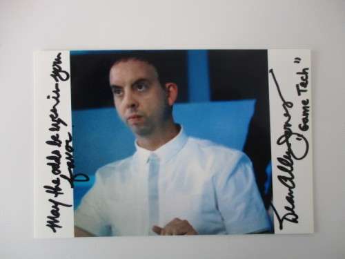 AUTOGRAPHED / SIGNED - DEAN ALLEN JONES AND LETTER HUNGER GAMES