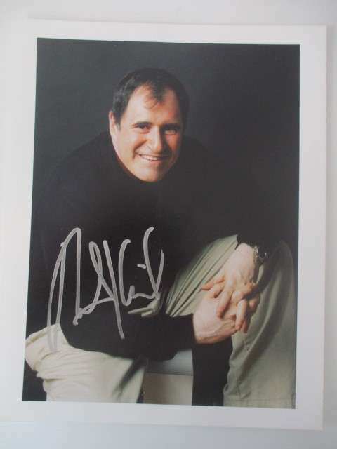 AUTOGRAPHED / SIGNED - RICHARD KIND -  LA LAW  - A4 SIZE