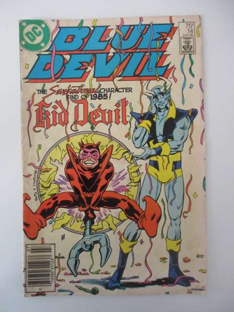 DC COMICS - BLUE DEVIL - NO. 14  1985