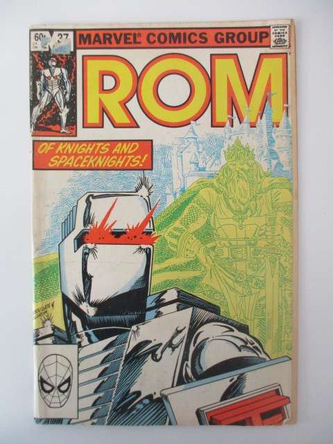 MARVEL COMICS - ROM  SPACEKNIGHT -  VOL. 1  NO. 37   - 1982