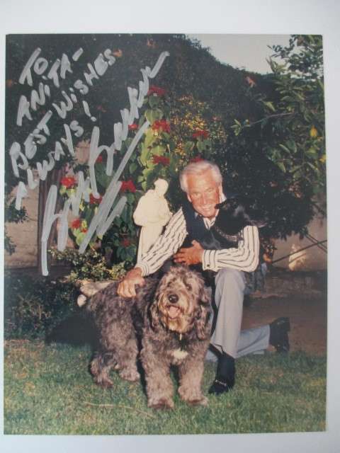 AUTOGRAPHED / SIGNED - BOB BARKER GAME SHOW HOST  - USA A4 SIZE