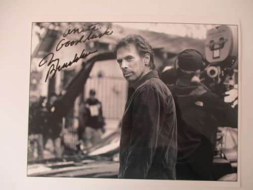 AUTOGRAPHED / SIGNED - JERRY BRUCKHEIMER - PRODUCER PIRATES OF CARRIBEAN A4