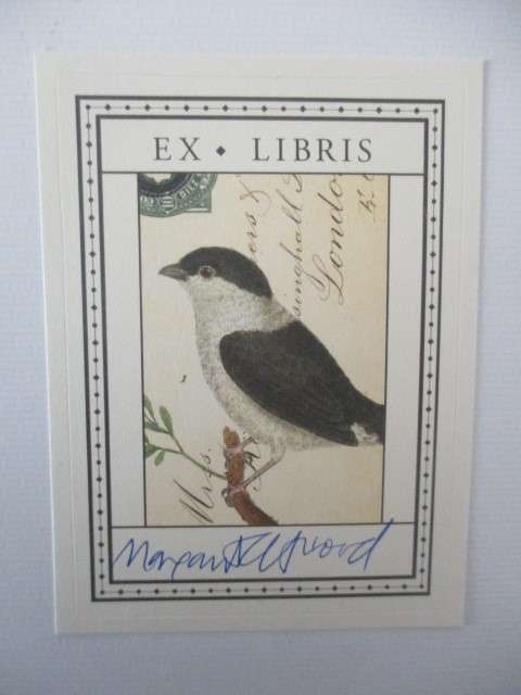 AUTOGRAPHED / SIGNED - MARGARET ATWOOD - AUTHOR AND BOOK PLATE