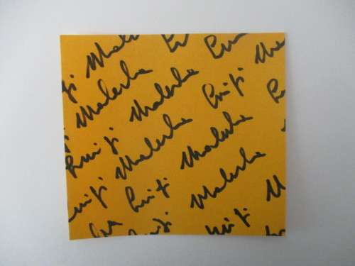 AUTOGRAPHED / SIGNED - LUIGI MALERBA - ITALIAN AUTHOR