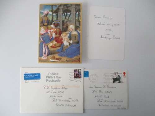 AUTOGRAPHED / SIGNED - KATHRYN SPINK - AUTHOR MOTHER THERESA