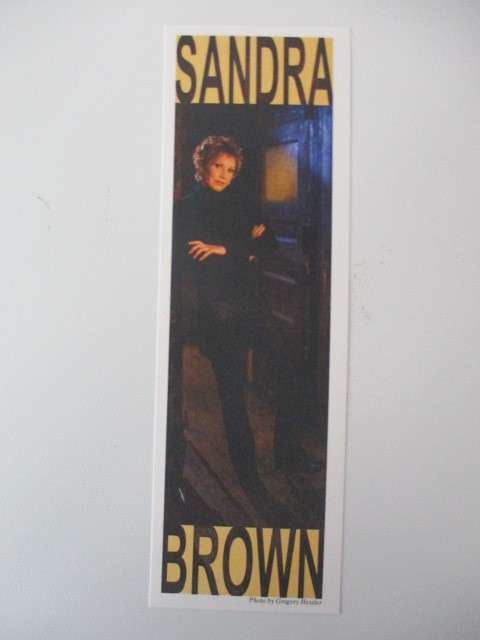 AUTOGRAPHED / SIGNED - SANDRA BROWN   AUTHOR