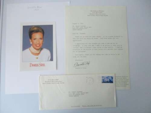 PRINTED LETTER - DANIELLE STEEL A4 SIZE