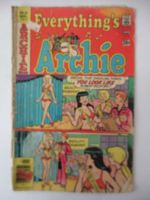 ARCHIE SERIES COMICS -  EVERYTHINGS ARCHIE   NO. 51    1976