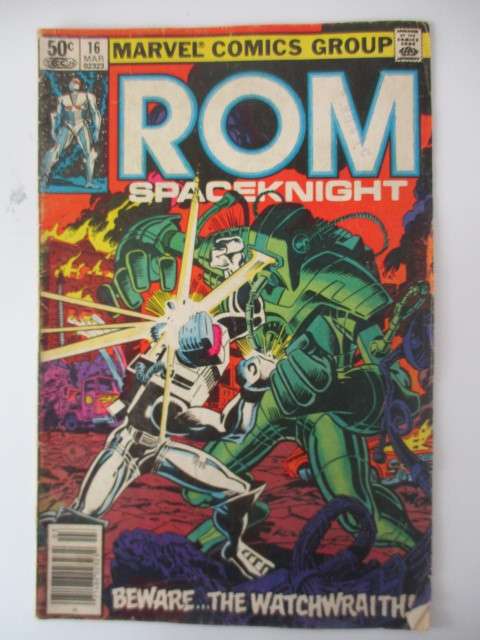 MARVEL  COMICS - ROM   SPACEKNIGHT  VOL. 1   NO. 16   -  1981