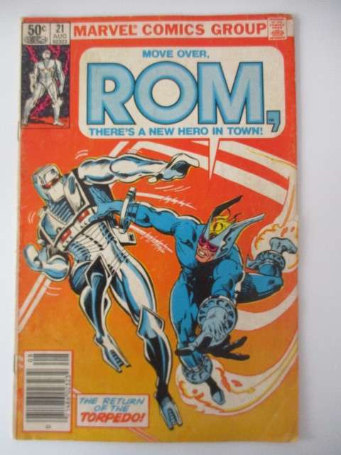 MARVEL  COMICS - ROM   SPACEKNIGHT  VOL. 1   NO. 21    -  1981