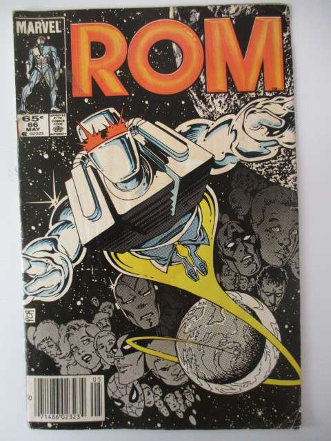 MARVEL  COMICS - ROM   SPACEKNIGHT  VOL. 1   NO. 66   -  1985