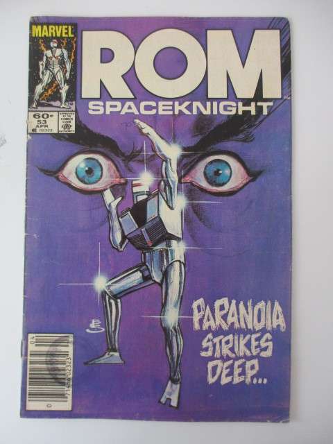 MARVEL  COMICS - ROM   SPACEKNIGHT  VOL. 1   NO. 53    -  1984