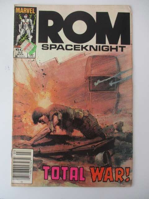 MARVEL  COMICS - ROM   SPACEKNIGHT  VOL. 1   NO. 52   -  1984