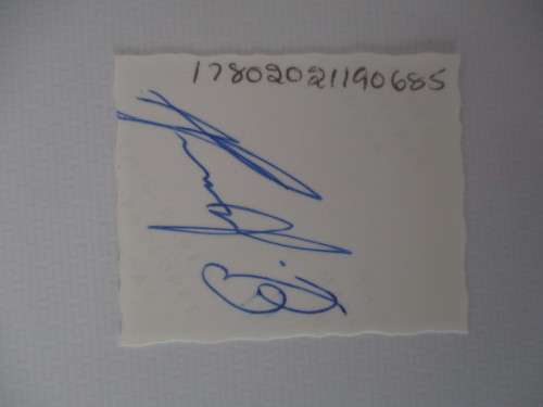 AUTOGRAPHED / SIGNED - EDUARDO JUAN POLITICAN OF BELIZE  1985 AND LETTER