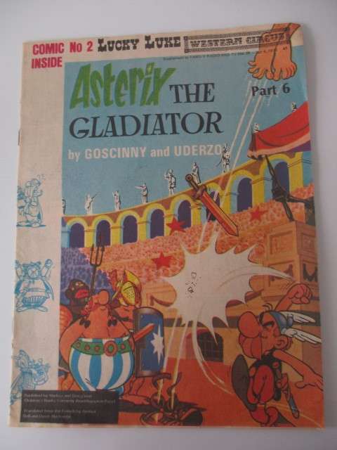 ASTERIX THE GLADIATOR PART 6  1976  COMIC