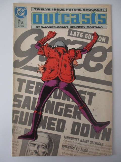 DC COMICS - OUTCASTS NO. 7 1988