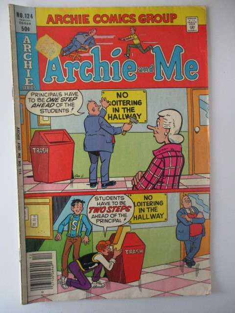 ARCHIE SERIES COMICS - ARCHIE AND ME  NO. 124  - 1980