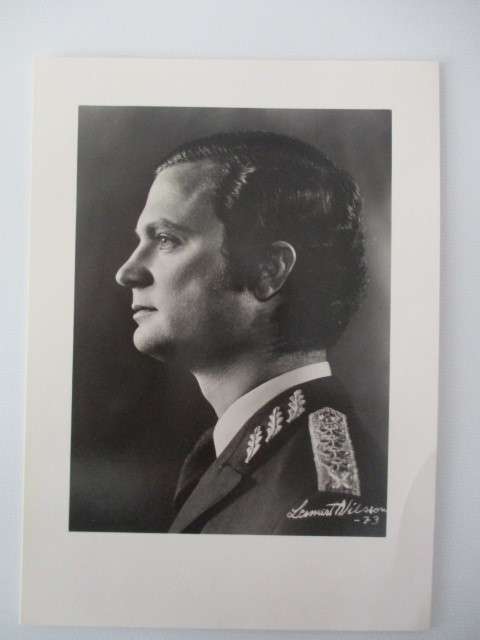 PHOTOGRAPH THE KING OF SWEDEN