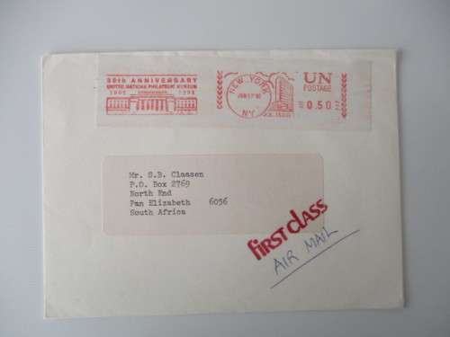 AUTOGRAPED / SIGNED - BOUTROS BOUTROS-GHALI EGYPT FOR UNITED NATIONS SECRETARY