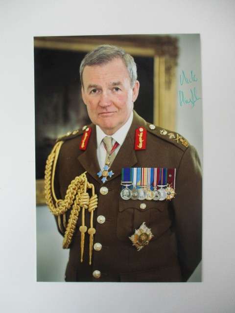 AUTOGRAPHED SIGNED - GENERAL SIR NICHOLAS HOUGHTON