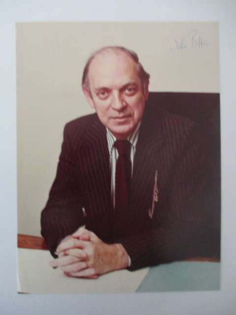 AUTOGRAPHED / SIGNED - JOHN BIFFEN  MP    LORD PRIVY SEAL