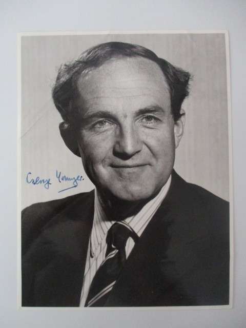 AUTOGRAPHED / SIGNED - GEORGE YOUNGER  4TH VISCOUNT  1979