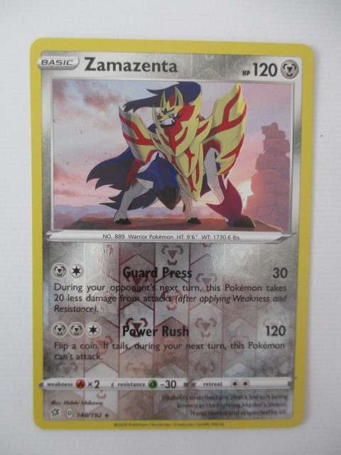 POKEMON - FOIL CARD -  ZAMAZENTA