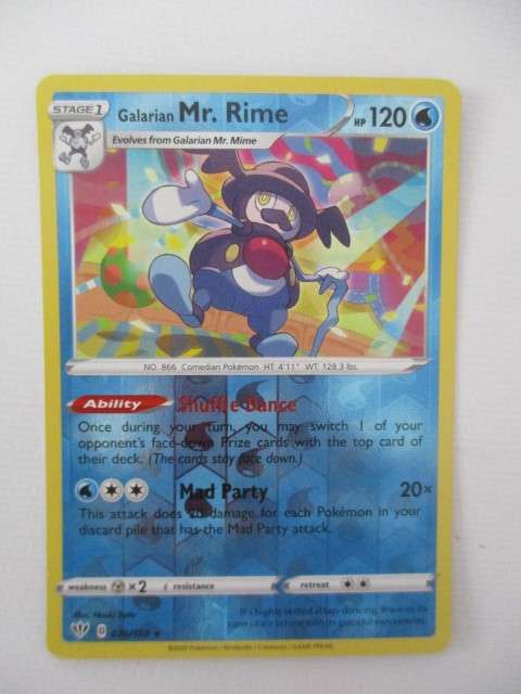 POKEMON TRADING CARD  - FOIL CARD -  MR. RIME