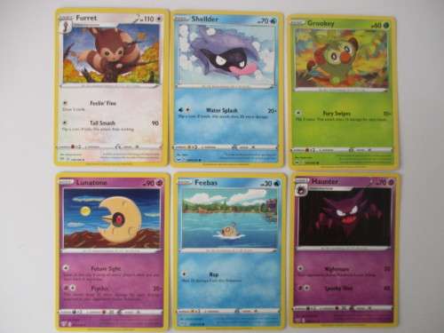 POKEMON - FURRET AND 5 OTHER CARDS