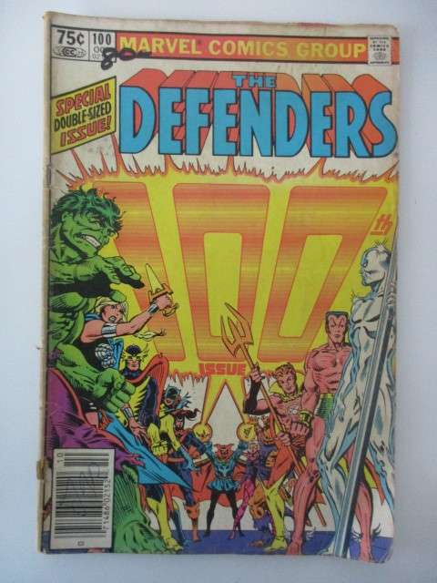 MARVEL COMICS - THE DEFENDERS -  100TH ISSUE -  VOL. 1 NO. 100   - 1981