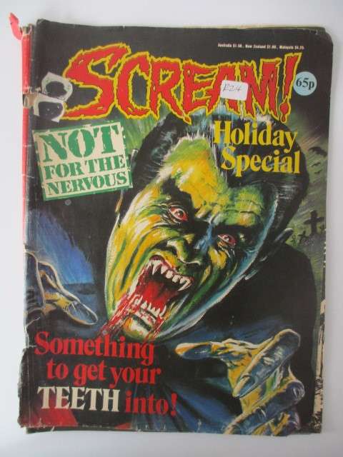 VINTAGE COMIC SCREAM  HOLIDAY SPECIAL 1986