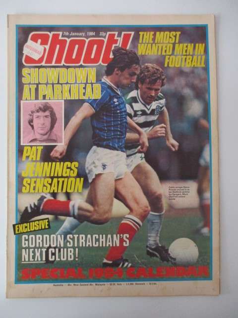SHOOT MAGAZINE 1984 - SOCCER MAGAZINE