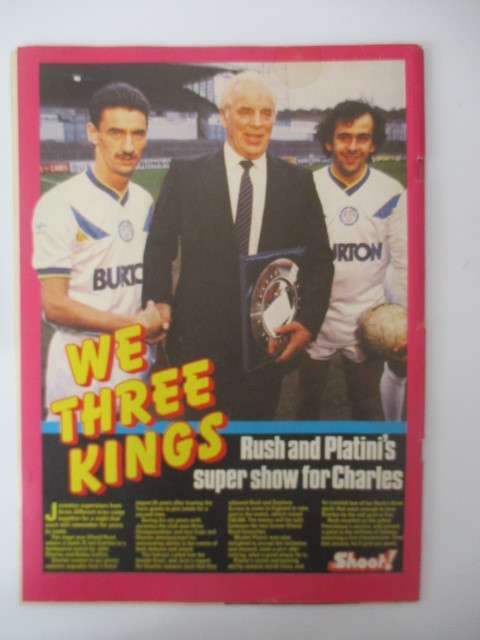 SHOOT MAGAZINE 1988 -  SOCCER MAGAZINE