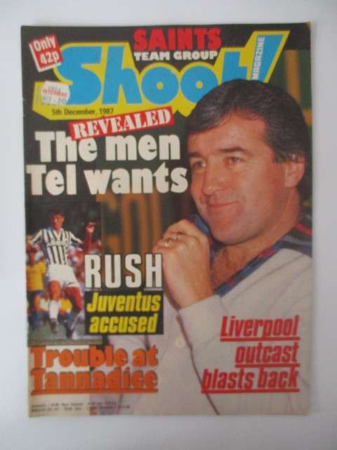 SHOOT MAGAZINE - 1987   -  SOCCER MAGAZINE