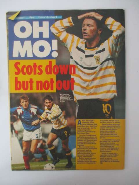 SHOOT MAGAZINE - 1989   -  SOCCER MAGAZINE