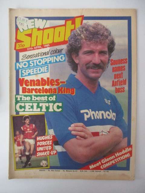 SHOOT MAGAZINE - 1985   -  SOCCER MAGAZINE
