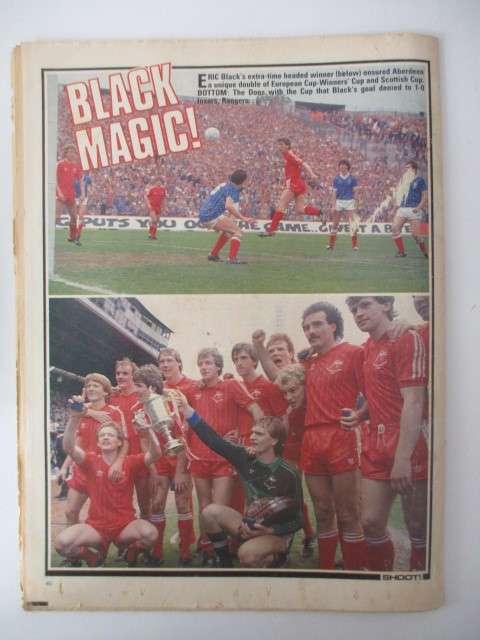 SHOOT MAGAZINE - 1983   -  SOCCER MAGAZINE
