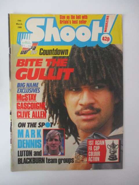 SHOOT MAGAZINE - 1988   -  SOCCER MAGAZINE