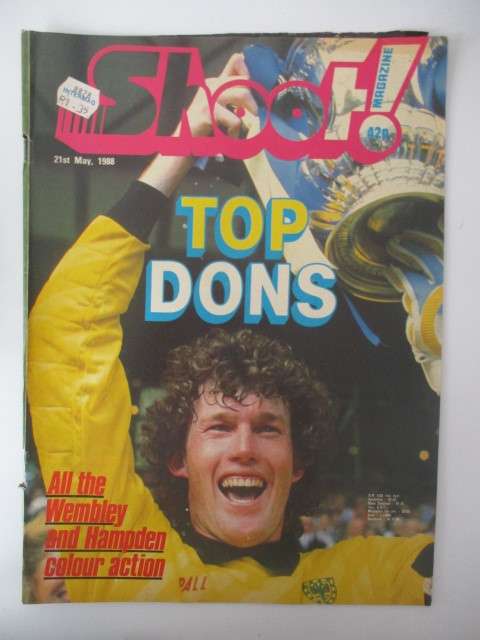 SHOOT MAGAZINE - 1988   -  SOCCER MAGAZINE