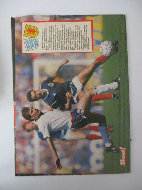 SHOOT MAGAZINE - 1988   -  SOCCER MAGAZINE