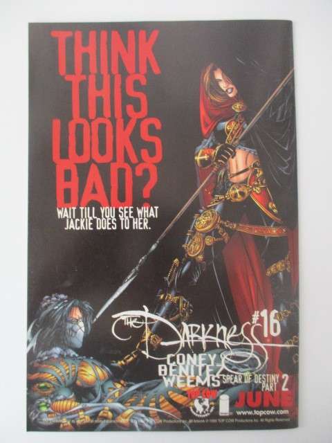 TOPCOW COMICS - WITCHBLADE - VOL. 1 NO. 23   - 1998 MINT CONDITION