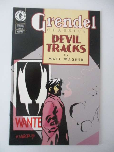 DARK HORSE COMICS - GRENDEL CLASSICS  - DEVIL TRACKS  NO. 1  - 1995