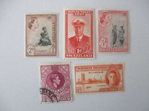 SOUTHERN RHODESIA AND NORTHERN  AND SWAZILAND  MINTSTAMPS
