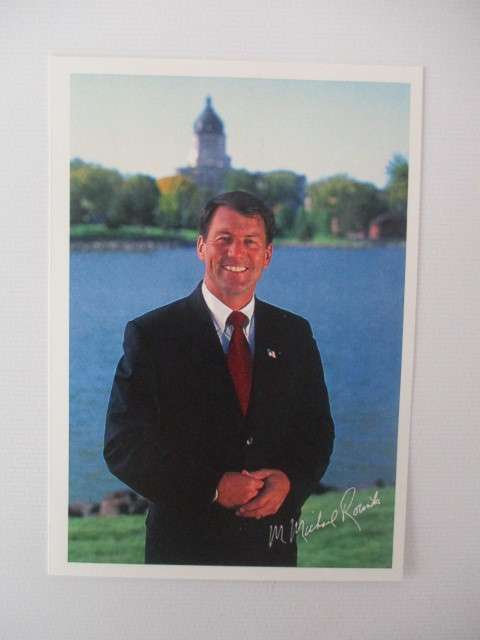 AUTOGRAPHED / SIGNED - MICHAEL ROUNDS GOVERNOR OF SOUTH DAKOTA
