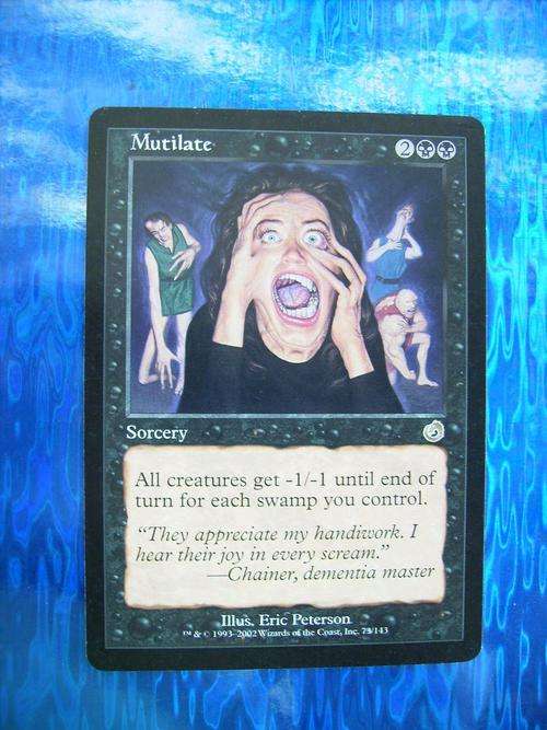 Magic the Gathering Mutilate (Rare)