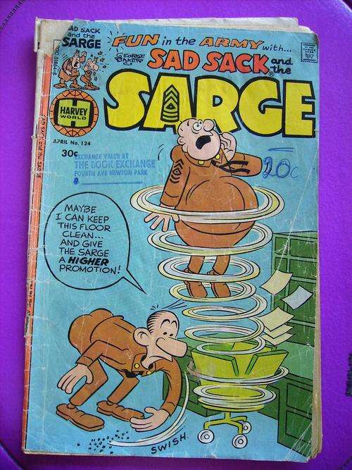 Sad Sack  and Sarge April 1977