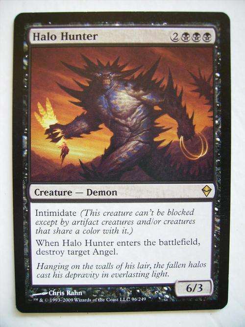 Magic the Gathering Halo Hunter Zendikar (Rare)